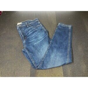 Madewell Women's Skinny Jeans - Dark Blue